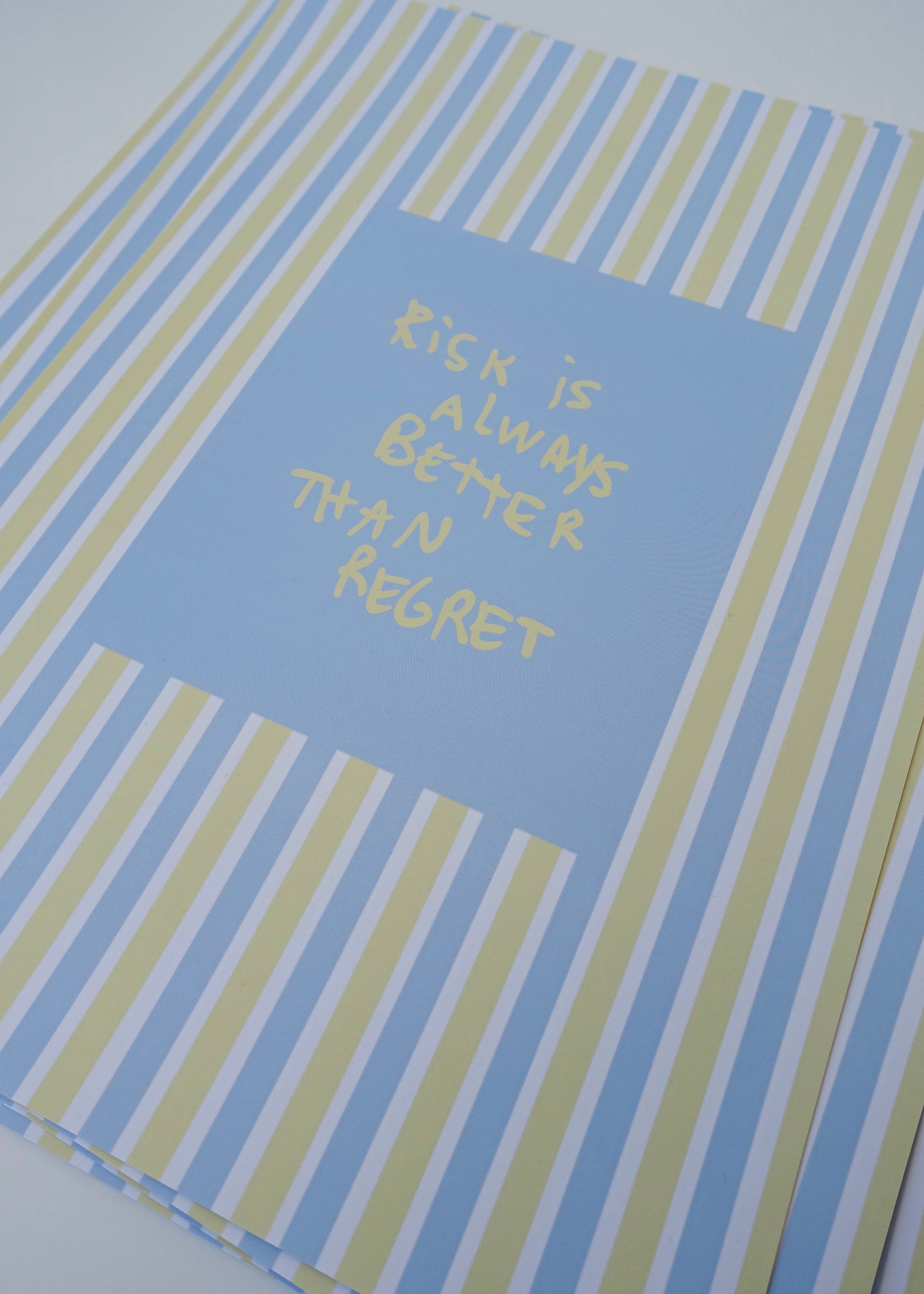 risk > regret